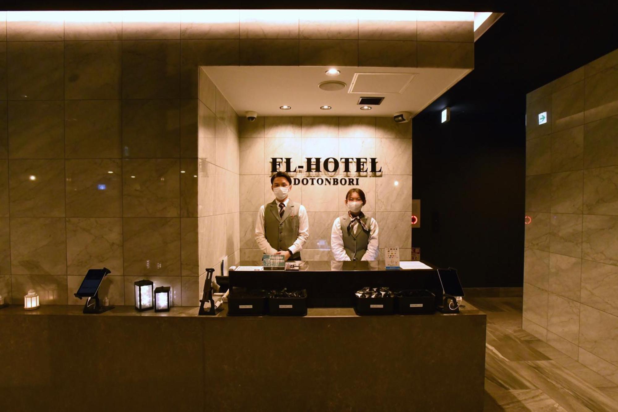 Fl Hotel Dotonbori Осака Екстериор снимка